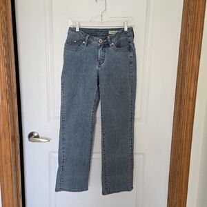 Christopher Blue straight leg jeans size 2
